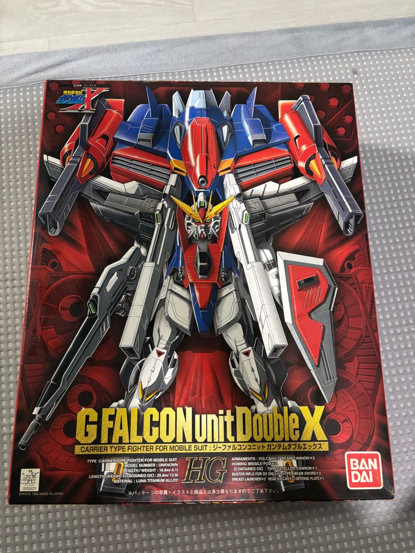 Bandai HG 1/100 G-Falcon Unit Double X Model Kit, Hobbies & Toys, Toys ...