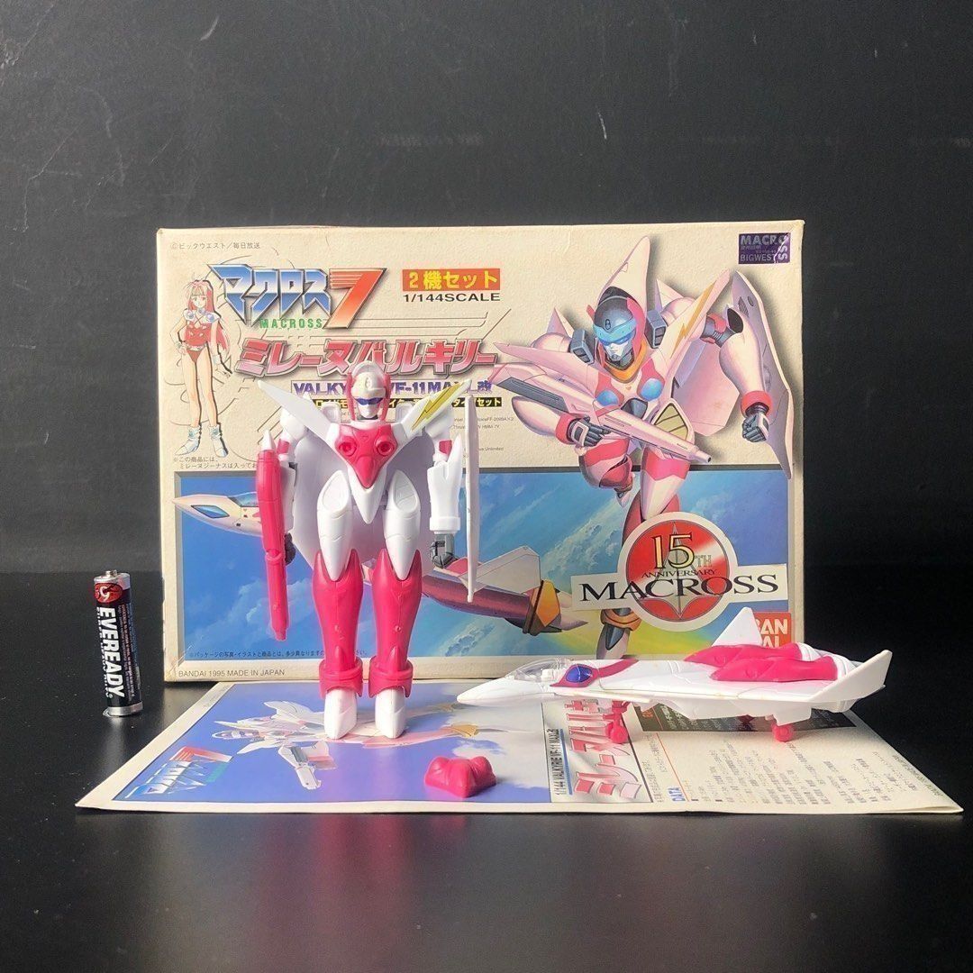 maquette VF 1A/S Fighter Valkyrie de Ichijo Robotech PLAMAX Super