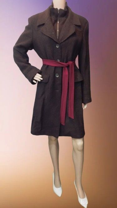 Blazer Dress for Winter (Category: Coats, Jackets and Outerwear) located in Marikina City. Submitted by izzy_00 (Listing ID 1401010005, Image 1). Description: wool fabric Brown color M-L with pockets on both sides with lining inside payment sent Tru my Maya account..