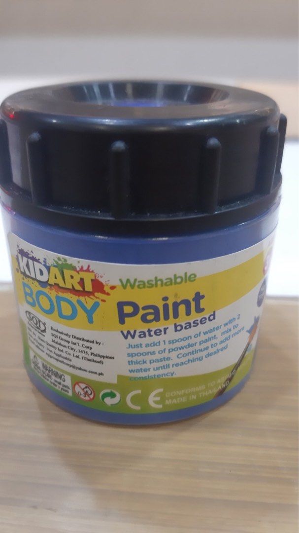 Blue body and facepaint (Category: Makeup) located in Pasay City. Submitted by shirley.manacsa (Listing ID 1401058069, Image 1). Description: .