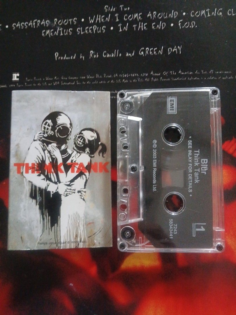 Blur - Think Tank Cassette Tape (Category: CDs & DVDs) located in Pili. Submitted by marktoraldo (Listing ID 1400978570, Image 1). Description: lightly used. add shipping fee Gcash payment .