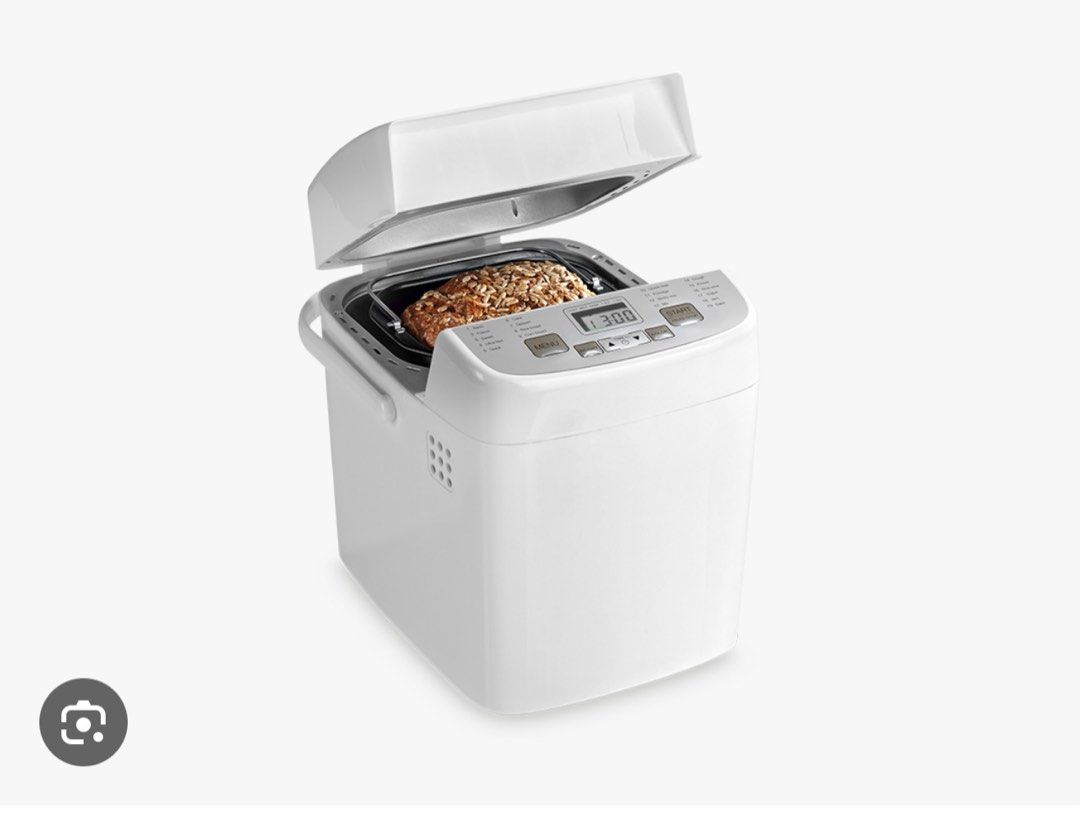 Condura - White Bread Maker (Category: Breadmakers) located in Paranaque City. Submitted by bankerbaker (Listing ID 1400973144, Image 1). Description: - White bread maker - Digital display and control buttons - Includes bread pan - Handle for easy carrying - Ready for use Used twice RFS - not using it anymore.