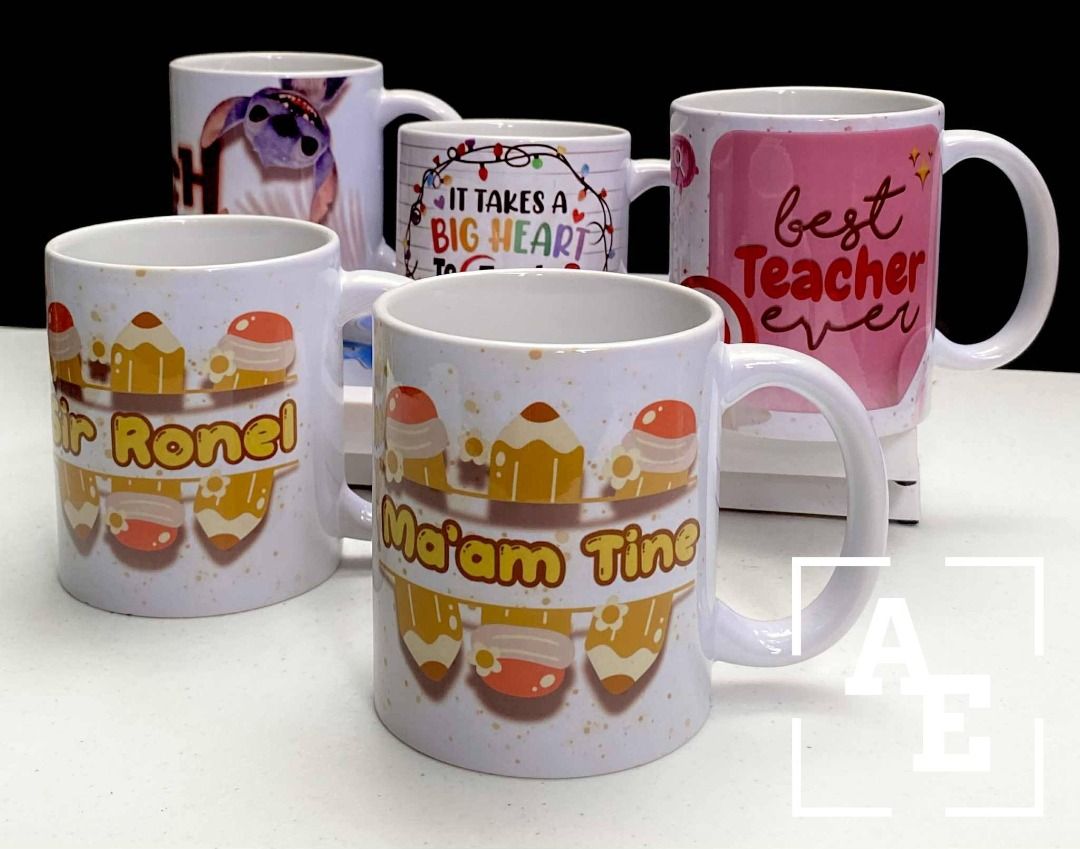 Customized Mugs (Category: Coffee & Tea Tableware) located in Manila. Submitted by annaleeesp87235 (Listing ID 1401027217, Image 3). Description: Customized Mugs Your design, your style — perfect for gifts, souvenirs, or personal use! - Sublimated - High-quality - Long-lasting - Perfect for coffee, tea, or any beverage - Great gift for pet lovers, coffee and tea lovers! We can deliver nationwide! Place your orders now!.