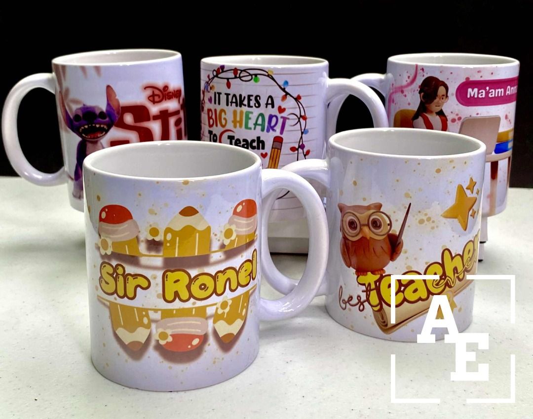 Customized Mugs (Category: Coffee & Tea Tableware) located in Manila. Submitted by annaleeesp87235 (Listing ID 1401027217, Image 2). Description: Customized Mugs Your design, your style — perfect for gifts, souvenirs, or personal use! - Sublimated - High-quality - Long-lasting - Perfect for coffee, tea, or any beverage - Great gift for pet lovers, coffee and tea lovers! We can deliver nationwide! Place your orders now!.