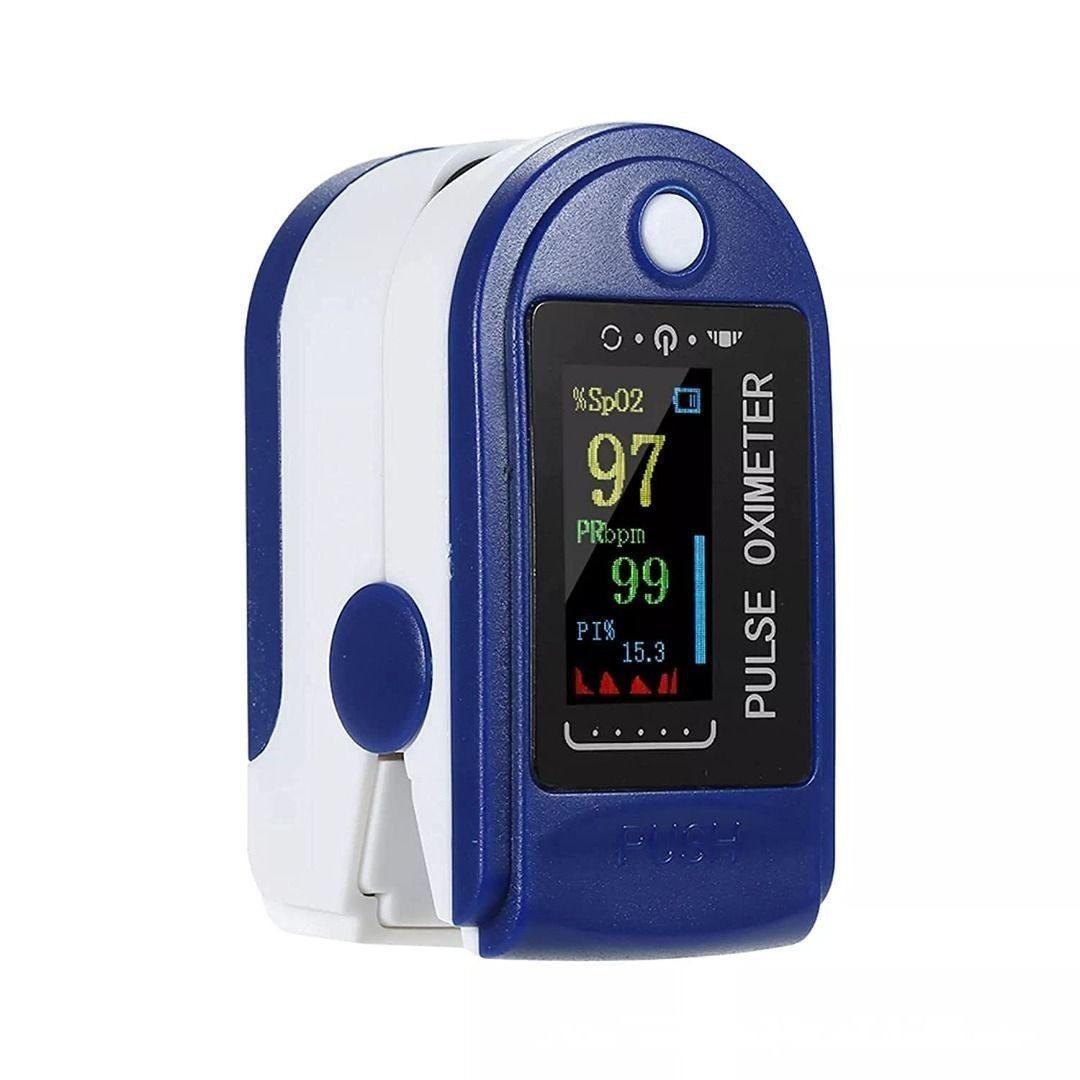 Fingertip Pulse Oximeter, Rotatable OLED Display to Show Waveform, SpO2 ...