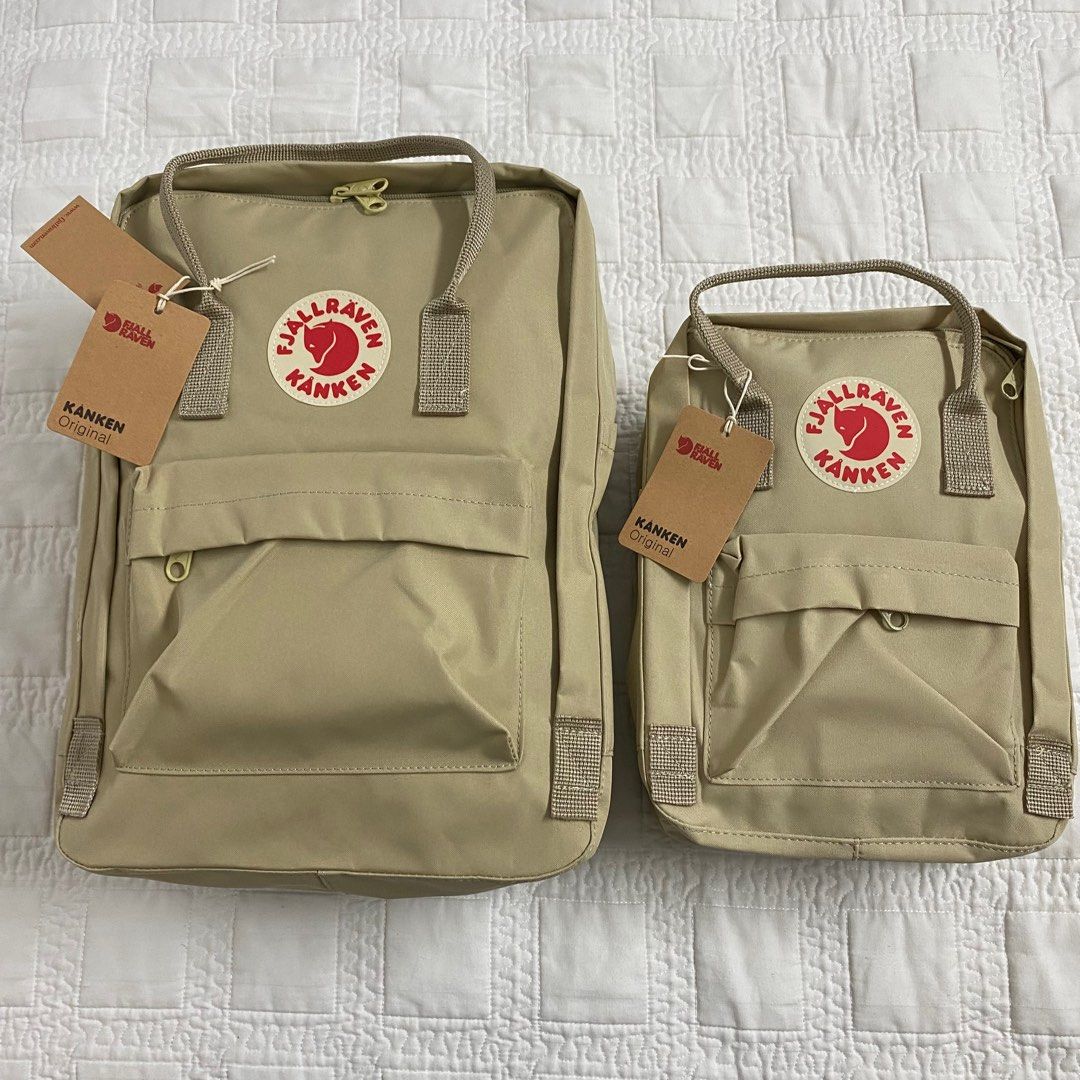 Fjallraven Kanken bag (Regular size) (Category: Backpacks) located in Taguig. Submitted by askgue (Listing ID 1401135645, Image 1). Description: Brand new with tag included. The mini kanken on the right side is not for sale. Only the regular size one..