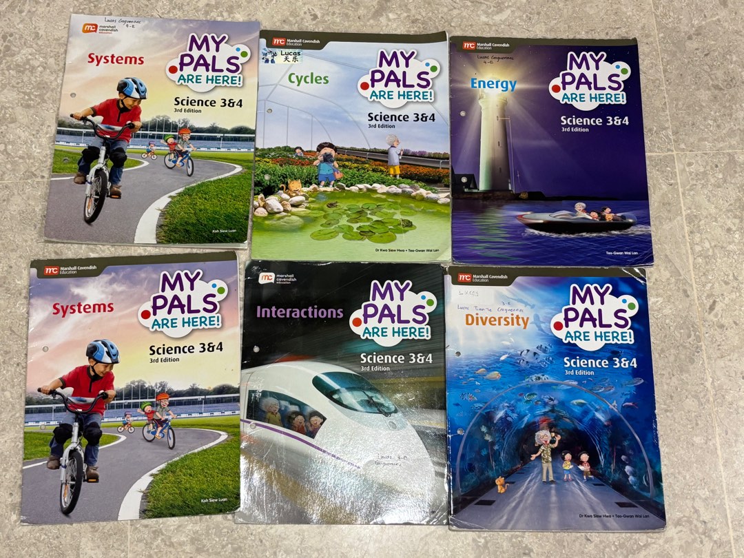 Free: primary 3 & 4 science text books - My Pals Are Here! Science 3&4 ...