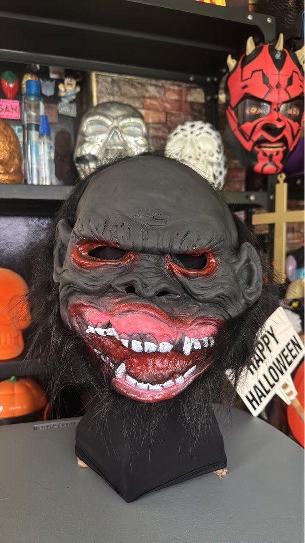 Gorilla Mask Halloween Mask (Category: Occasions & Party Supplies) located in Pasig City. Submitted by JMToysandCollectibles (Listing ID 1401006530, Image 1). Description: Gorilla Mask Halloween Mask PHP599 Rubberize Latex Delivery via Lalamove MOP: BPI/ BDO.