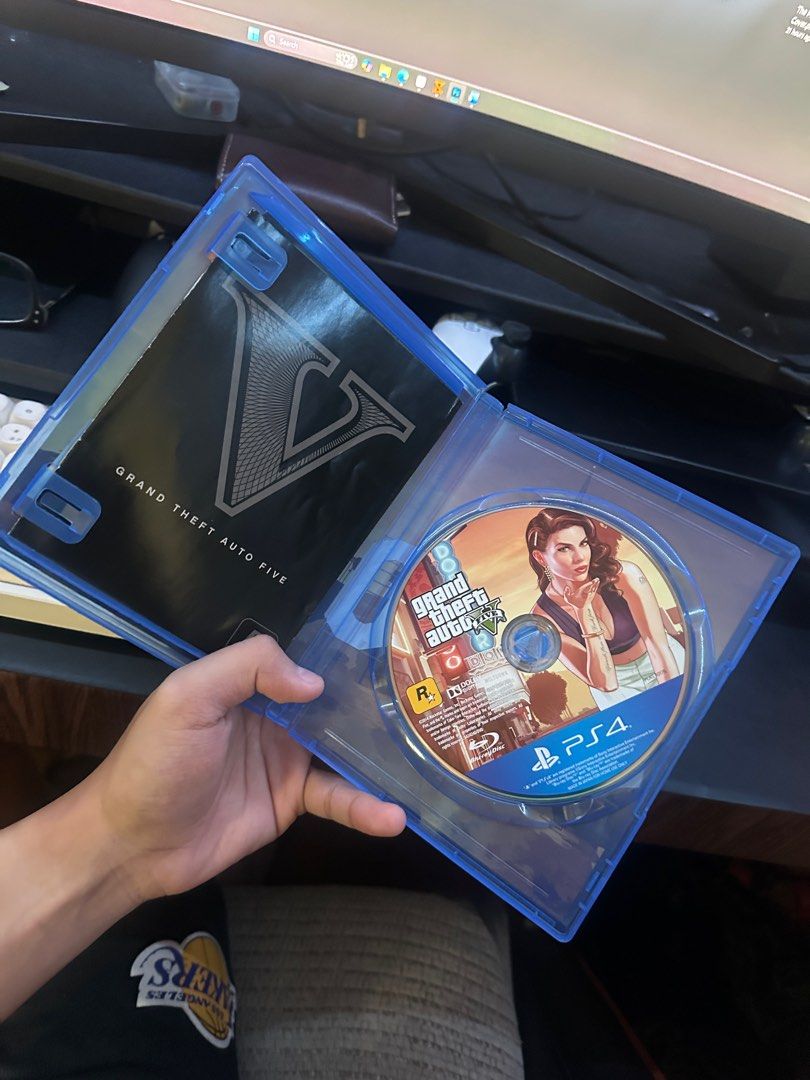 Grand Theft Auto V Premium Edition - PS4 (Category: PlayStation) located in Bocaue. Submitted by a1con (Listing ID 1401041151, Image 3). Description: For Sale GTA V PS4 750php Bocaue Bulacan Area Can do shipping. Payment first.