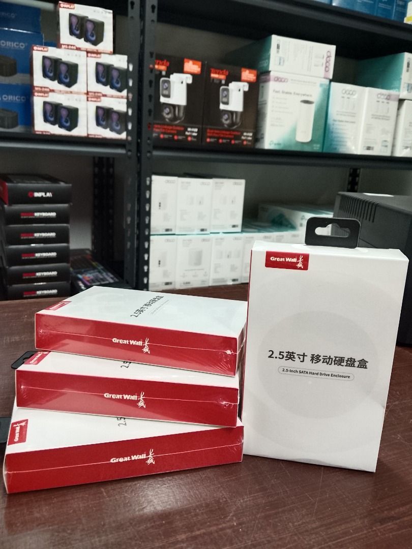 Great Wall HE202 2.5" SATA HDD / SSD Enclosure (Category: Hard Disks & Thumbdrives) located in Pasig City. Submitted by technofuseofficial (Listing ID 1401042964, Image 2). Description: Great Wall HE202 2.5" SATA HDD / SSD Enclosure Brand New and Original Items Store Location: 4F Unit 402, 604 Shaw Boulevard, Barangay Kapitolyo, Pasig City Same Day Delivery: - Lalamove delivery within Metro Manila - For walk-ins: Always PM first for item availabi