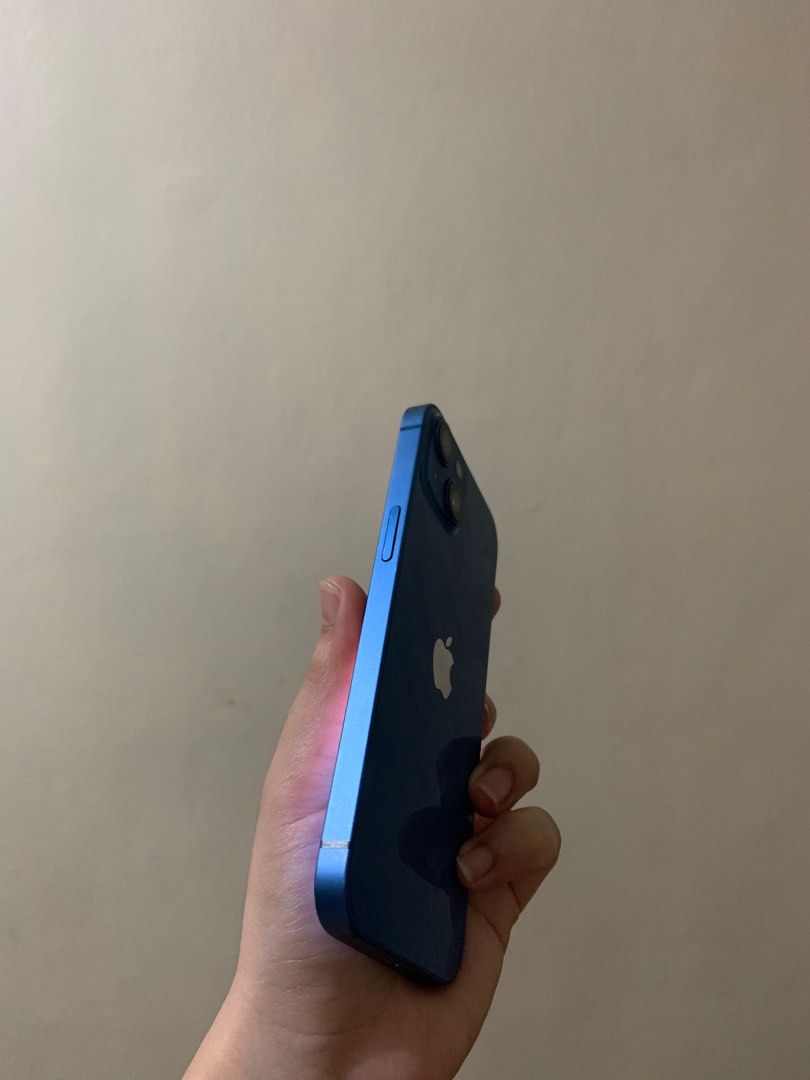 iPhone 13 (Category: iPhone X Series) located in Cainta. Submitted by macpodph (Listing ID 1401153630, Image 3). Description: iPhone 13 blue NTC 128gb Smart sim No issues.