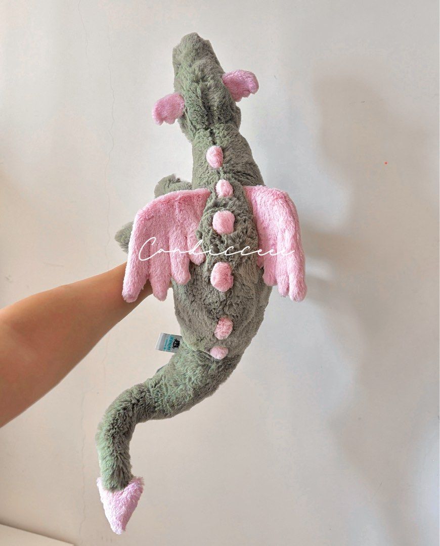 現貨]🍵🌸Jellycat Malachy Dragon/ Jellycat抹茶龍/ Jellycat抹茶飛龍