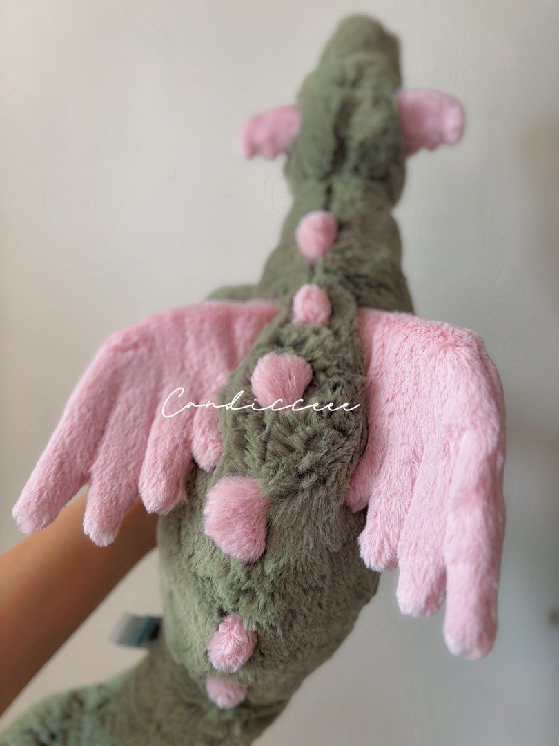 現貨]🍵🌸Jellycat Malachy Dragon/ Jellycat抹茶龍/ Jellycat抹茶飛龍