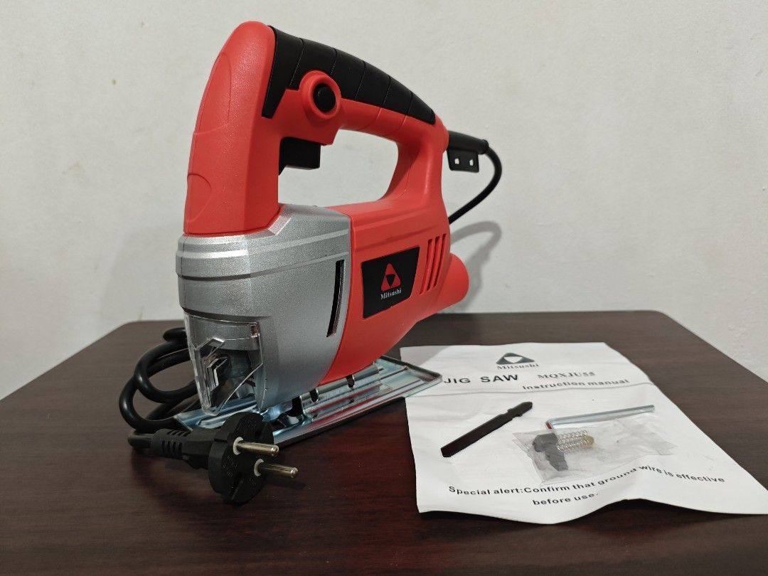 Jigsaw/Chainsaw/Wood Saw (Category: Construction Tools & Equipment) located in Quezon City. Submitted by mktoolsenterprise (Listing ID 1400983742, Image 1). Description: Brandnew Jigsaw/Chainsaw/Wood saw‼️ FB PAGE: MK TOOLS ENTERPRISE Items Available: ✅Grinder ✅Impact Drill ✅Impact Wrench ✅Cordless drill ✅Polishing Machine ✅Sander ✅Jigsaw ✅Jackhammer ✅Welding Machine 📍 Location: Batasan Hills Quezon city📍 Mode of payment; Gcash, Paymaya, Bank t