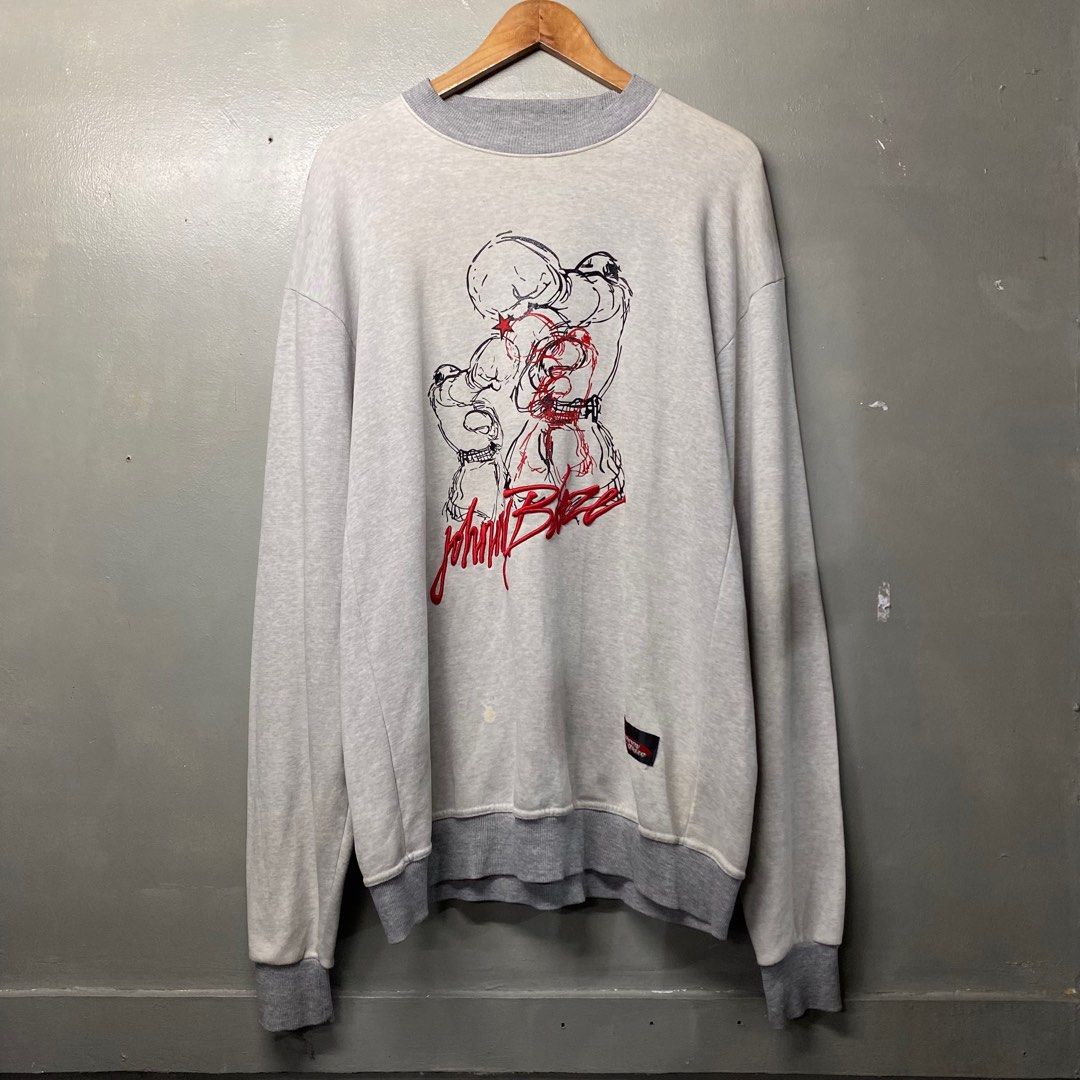 Johnny Blaze Sweatshirt XXL (Category: Coats, Jackets and Outerwear) located in Cagayan de Oro. Submitted by sumamestreethub (Listing ID 1401078807, Image 1). Description: W23.5 L31.