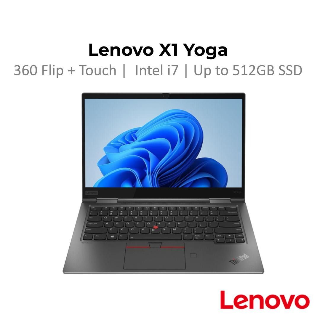 Lenovo X1 Yoga - 360 Flip + Touchscreen i7 Laptop - Ultra Slim ...