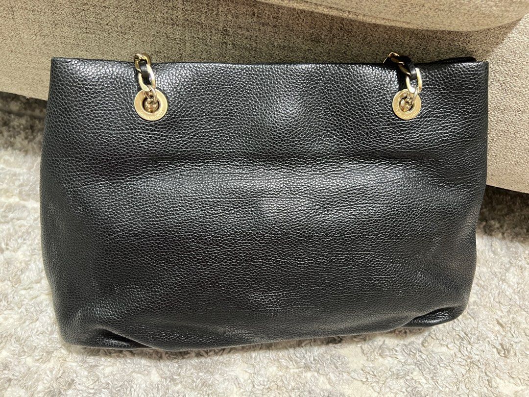 Louis Quatorze shoulder bag (Category: Luxury Bags & Wallets) located in Pasig City. Submitted by patting18 (Listing ID 1401033371, Image 3). Description: Genuine leather Leather, hardware and stitchings are all intact. No tears, just needs polish/conditioning. Signs of use on the inside of the bag. Dimension: Length top 33cm Length bottom 40cm Height 29cm Width 8cm No return, no exchange Made in Korea .