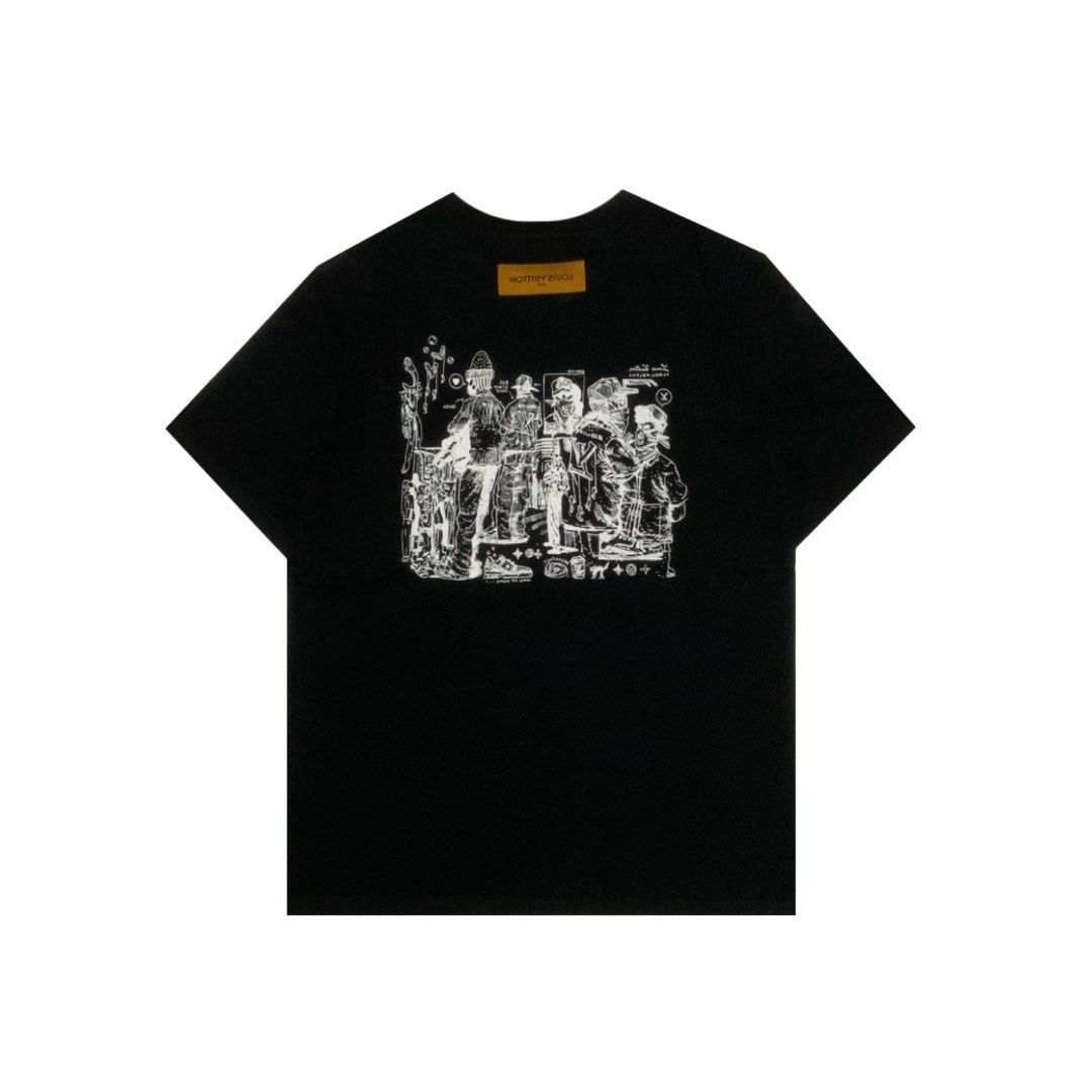LOUIS VUITTON X VIRGIL ABLOH ART TEE (Category: Luxury Apparel) located in Manila. Submitted by scarlett_hope (Listing ID 1401157701, Image 1). Description: L: 28 W: 21 COLOR RATE: 10/10 CONDITION: AS NEW MOP: GCASH.