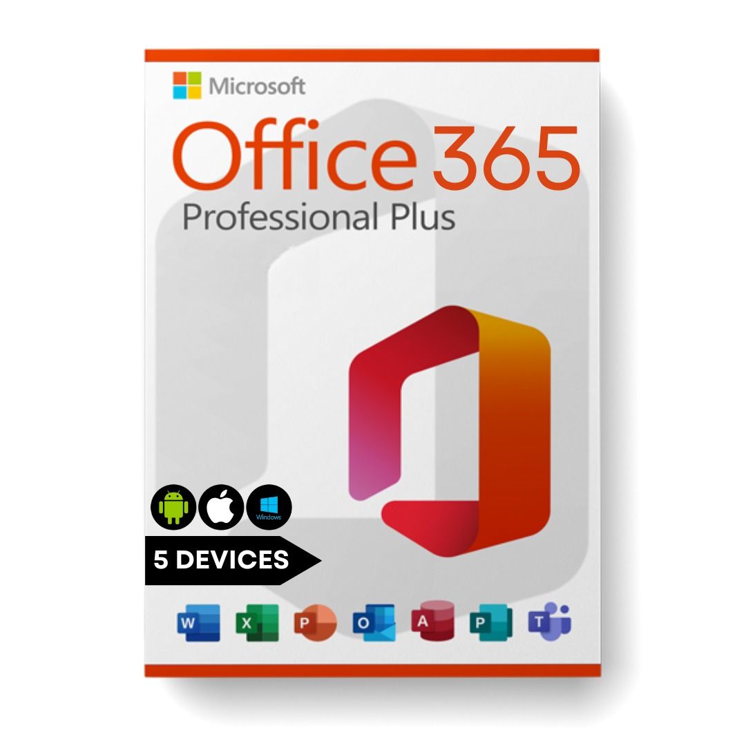 microsoft office 2021 365 digital 5 devices activation win/mac/tablet ...