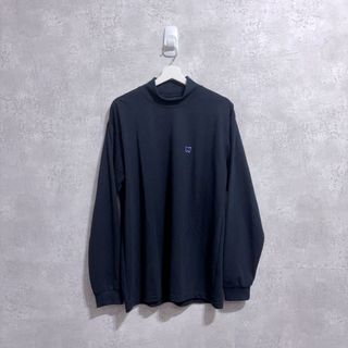 C.E(CAV EMPT)STRIPE RIB LONG SLEEVE POLO STRIPED LONG-SLEEVED POLO
