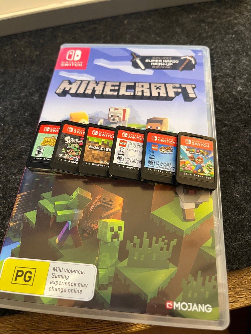 Nintendo Switch Games (Category: Nintendo) located in San Fernando. Submitted by s_ebb (Listing ID 1401049397, Image 1). Description: LASTPRICEPOSTED!! Animal crossing - 1250 Splatoon 2 - 1250 Mario rabbids - 500 Minecraft (with case) - 700 Lego Harry Potter - 500 Lego Movie - 500 MOP: QRPH,BPI| ONLINE BANKING Meetup: Sm Pampanga Delivery: Lalamove, J&T Shipping covered by buyer.