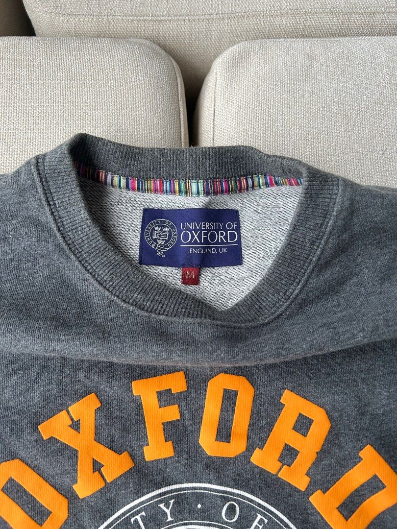 Oxford Sweater (Category: Coats, Jackets and Outerwear) located in Quezon City. Submitted by darrenasiddao (Listing ID 1401011051, Image 2). Description: Oxford Gray Sweater Excellent Condition Size: S-M 24.5 x 20 Rfs: decluttering.