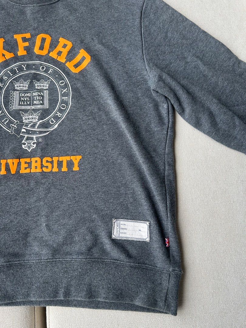 Oxford Sweater (Category: Coats, Jackets and Outerwear) located in Quezon City. Submitted by darrenasiddao (Listing ID 1401011051, Image 3). Description: Oxford Gray Sweater Excellent Condition Size: S-M 24.5 x 20 Rfs: decluttering.
