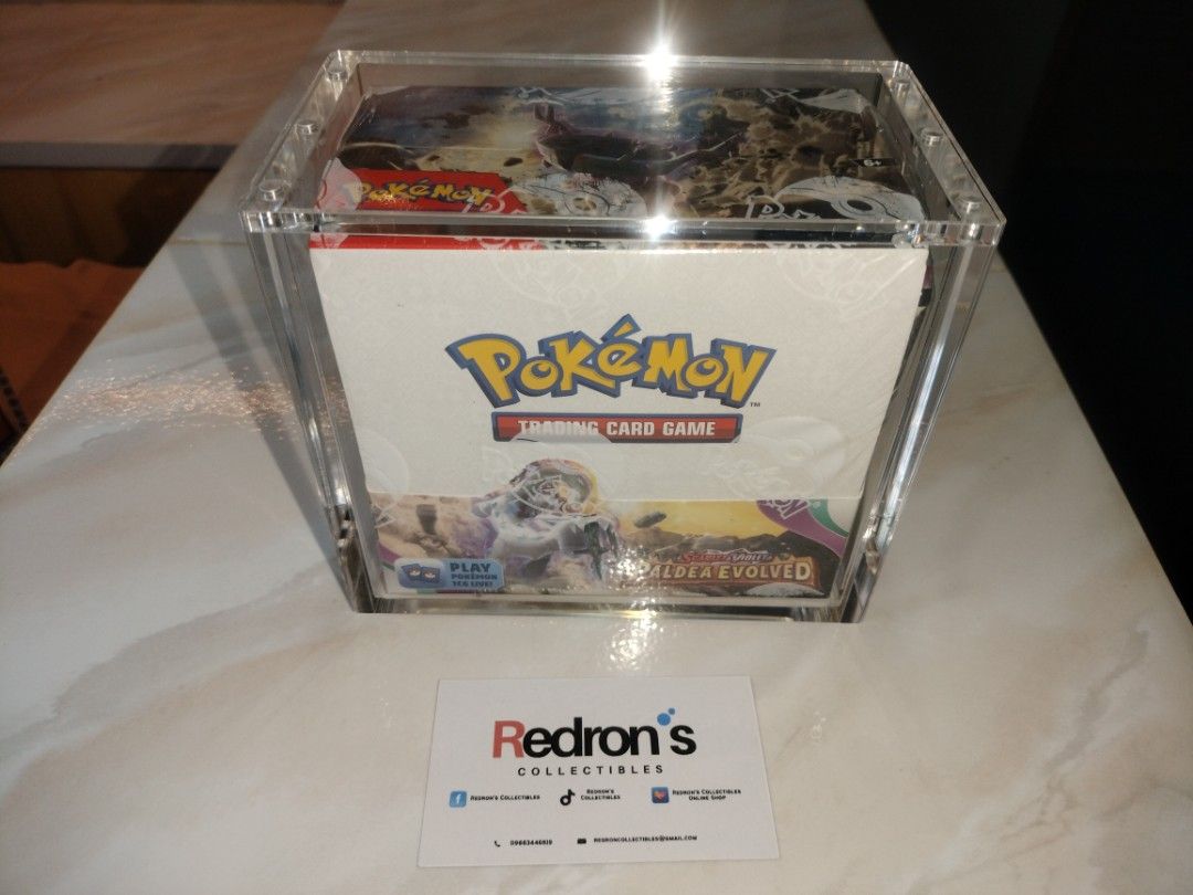 Pokemon TCG Premium Grade Acrylic Case (Category: Trading Cards Accessories) located in Manila. Submitted by redron.dolarrylan (Listing ID 1401123160, Image 1). Description: 🛡️ Premium Acrylic Display Cases for Pokémon TCG! 🛡️ Your Pokémon collection deserves legendary protection — and these crystal-clear acrylic cases deliver just that! 🔥 Available Options: 📦 Booster Box Case – Built to showcase your sealed booster like it’s the crown jewel 