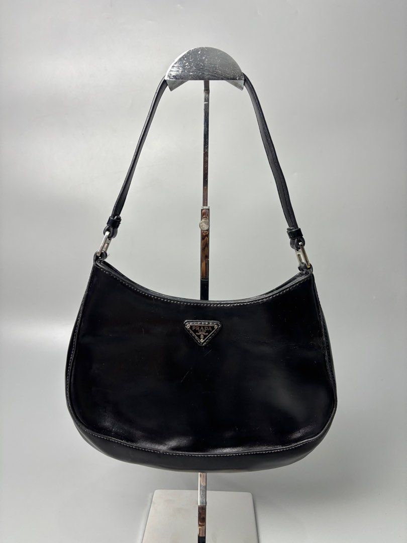 Prada Cleo Brushed Leather Shoulder Bag (Category: Luxury Bags & Wallets) located in Quezon City. Submitted by lucky.purelux.ph (Listing ID 1401006069, Image 1). Description: Prada Cleo Brushed Leather Shoulder Bag Free shipping within Metro Manila Additional shipping charges for provincial deliveries.