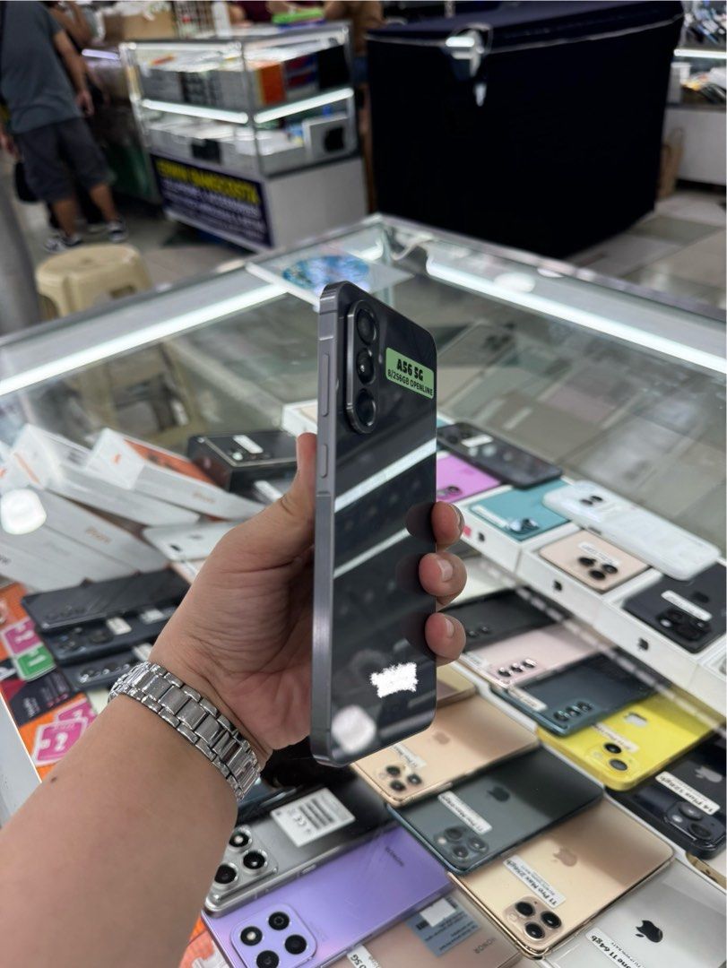 Samsung A56 5G 256gb FU NTC No issue (Category: Samsung) located in San Juan City. Submitted by javedsgadgetshop (Listing ID 1401041211, Image 2). Description: INSTALLMENT OPTIONS : SPAY LATER / GGIVES / CREDIT CARD! WE BUY AND SELL SO PWEDE MAGBINTA OR SWAP ! Quick Specs : 💵 Samsung A56 5G •256gb •NTC Variant •Good batt health •Factory Unlock •98% Smoothness •No hidden issue | No Repaired •100% Authentic | Not Refurbished •w/ OEM Charger & stor