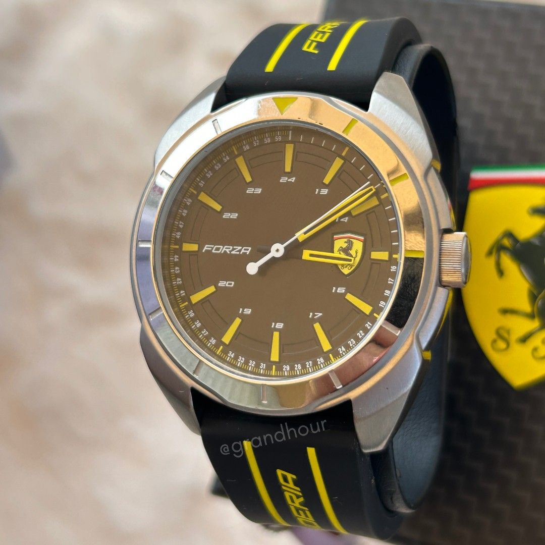 Scuderia Ferrari RedRev Evo Men’s Watch, Men's Fashion, Watches ...