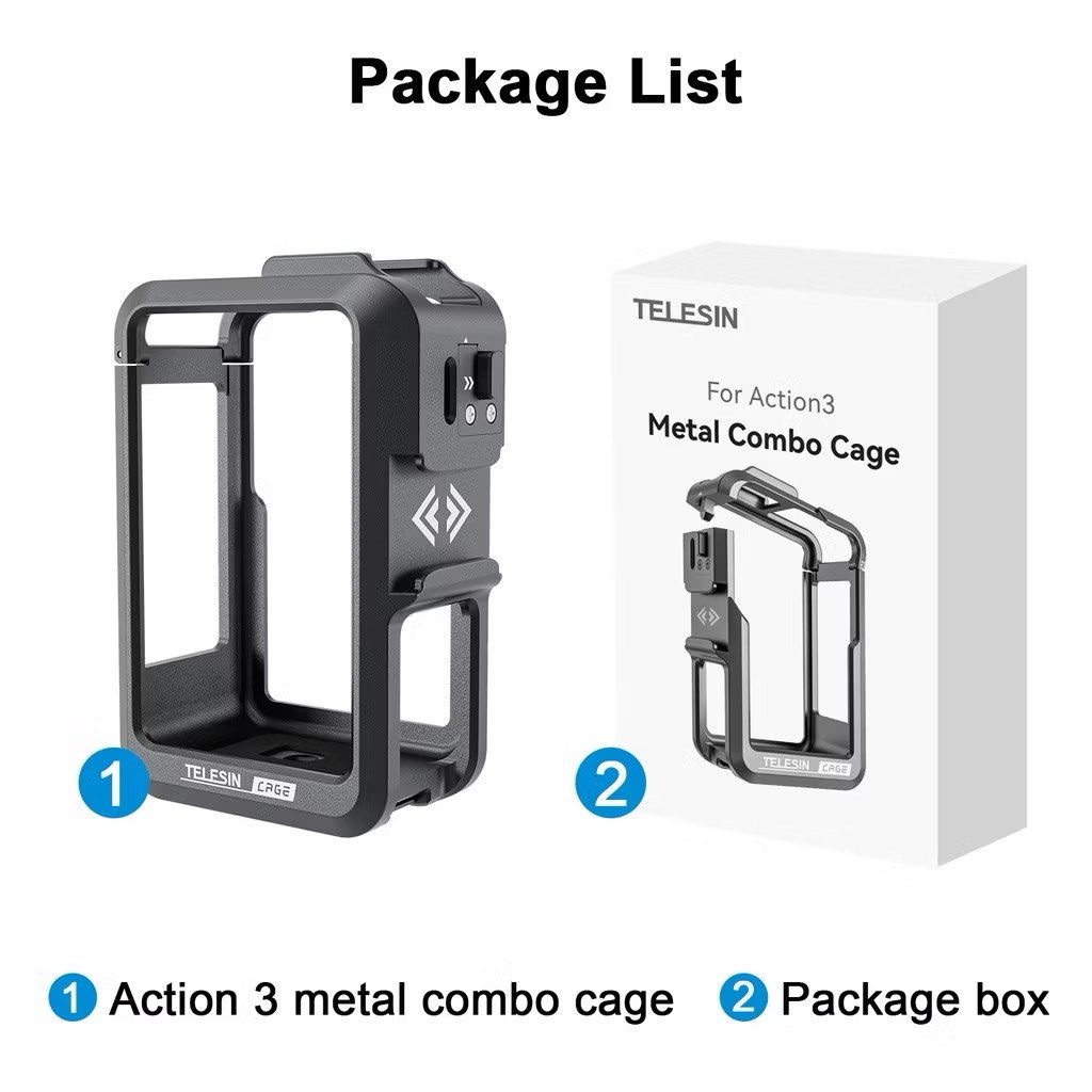 Telesin metal combo cage (Category: Tripods & Monopods) located in Pasig City. Submitted by mmyjoy (Listing ID 1401077076, Image 3). Description: .