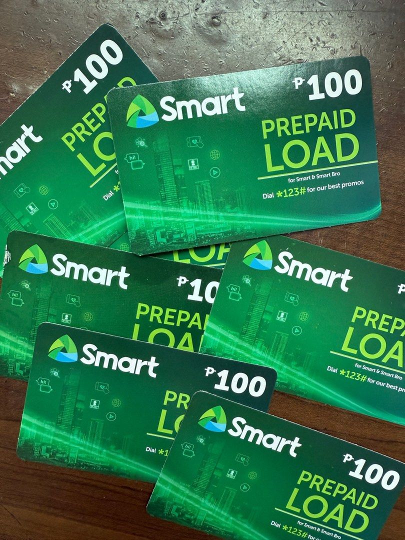 Smart Prepaid Load Cards (Category: Other Gadgets) located in Manila. Submitted by a.c.shop (Listing ID 1401022249, Image 1). Description: Price is each.