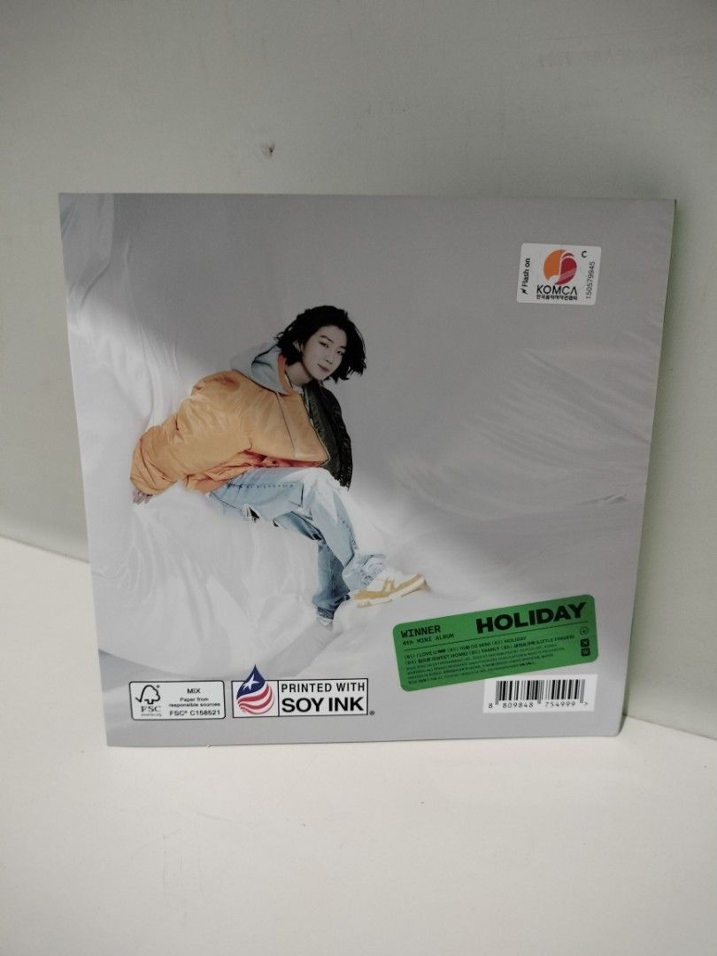 WINNER 4th Mini Album Holiday - HOONY (Category: K-Wave Merchandise) located in Palayan City. Submitted by ficany (Listing ID 1401017202, Image 2). Description: MOP: GCash (or other digital banks) MOD: J&T POLICIES: - Shipping fee c/o buyer - No return, no exchange - Item will be reserved only after payment (item price + SF) - COD not available.