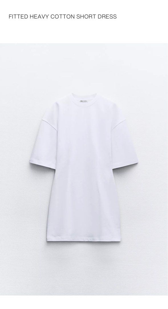 ZARA WHITE CASUAL DRESS (Category: Dresses) located in Makati City. Submitted by imryzz (Listing ID 1371093916, Image 2). Description: ZARA FITTED HEAVY COTTON SHORT DRESS WHITE 0/4174/176/250/02 SIZE: SMALL RFS DECLUTTERING PRICE: 1200 NOW AT 600 POSTING AT LAST PRICE NO MORE HAGGLING PLS.