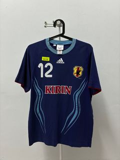 adidas 日本サッカー協会 KIRIN ジャージ　２XＬサイズ　非売品 Adidas JFA Soccer Jersey Kirin Football Blue Japan National Team