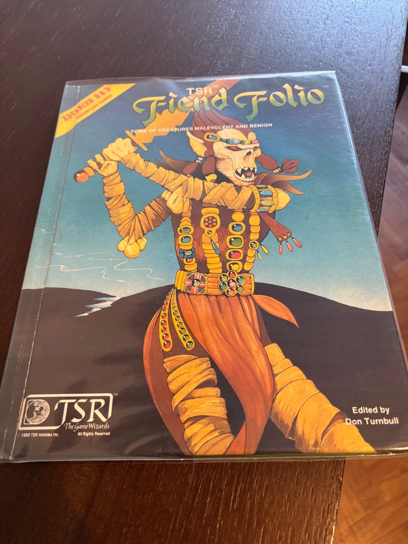 adnd 2e - Help identifying a rare version of Fiend Folio - Role-playing Games Stack Exchange