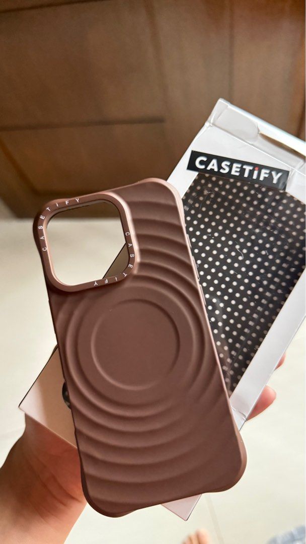 Iphone 16 pro Casetify Ripple case (replica only) (Category: Cases & Sleeves) located in Manila. Submitted by obbam (Listing ID 1396184676, Image 1). Description: Just received today. Rfs: the color is not my type.