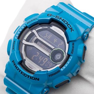 Casio G-Shock GD-110 藍色手錶64221336203010110