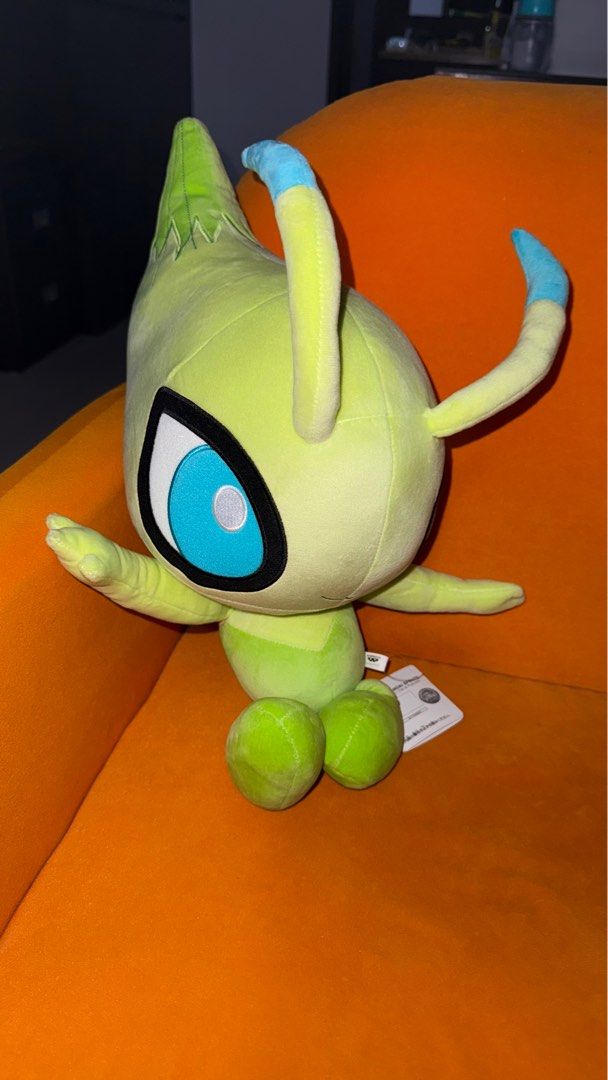 Celebi Plush Bandai Namco (Category: Plushies & Soft Toys) located in Singapore. Submitted by ayum1 (Listing ID 1396228856, Image 2). Description: About 30cm! Open to nego if fast deal.