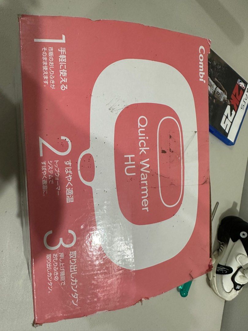 Combi Quick Warmer HU Baby Wipe Warmer (Category: Other Baby Bathing & Changing Needs) located in Dasmarinas. Submitted by buboyd (Listing ID 1396282793, Image 2). Description: - Combi Quick Warmer HU Baby Wipe Warmer - Gently warms baby wipes - Easy to use - Cute design.