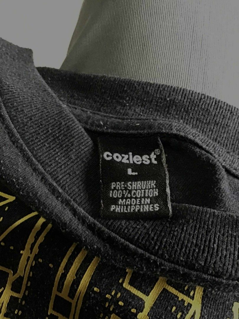 Coziest Black T-Shirt (Category: Tshirts & Polo Shirts ) located in Manila. Submitted by wear_housemnl (Listing ID 1396234035, Image 3). Description: COZIEST BLACK T SHIRT 100% COTTON PRICE: 399 DIMENSIONS: L26 W21 COMPLETE TAGS❗️ (color may vary due to lighting) .