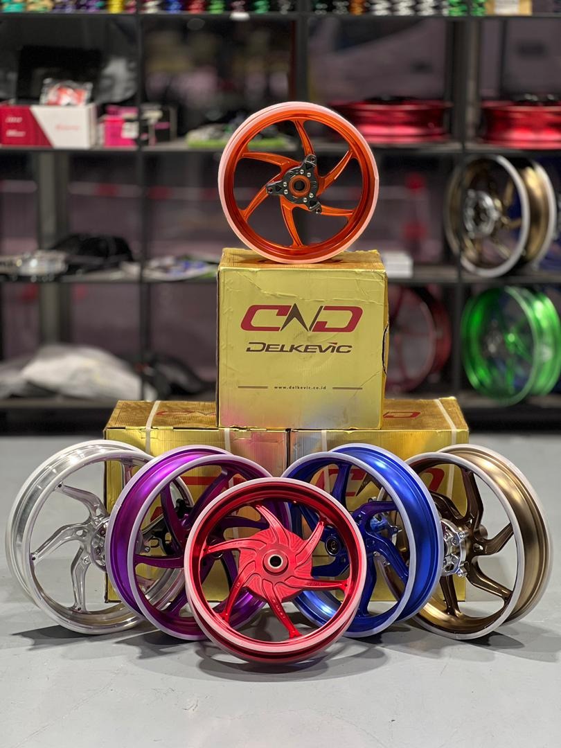 Delkevic Rims for Xmax, Nmax, Aerox, Motorcycles, Motorcycle ...