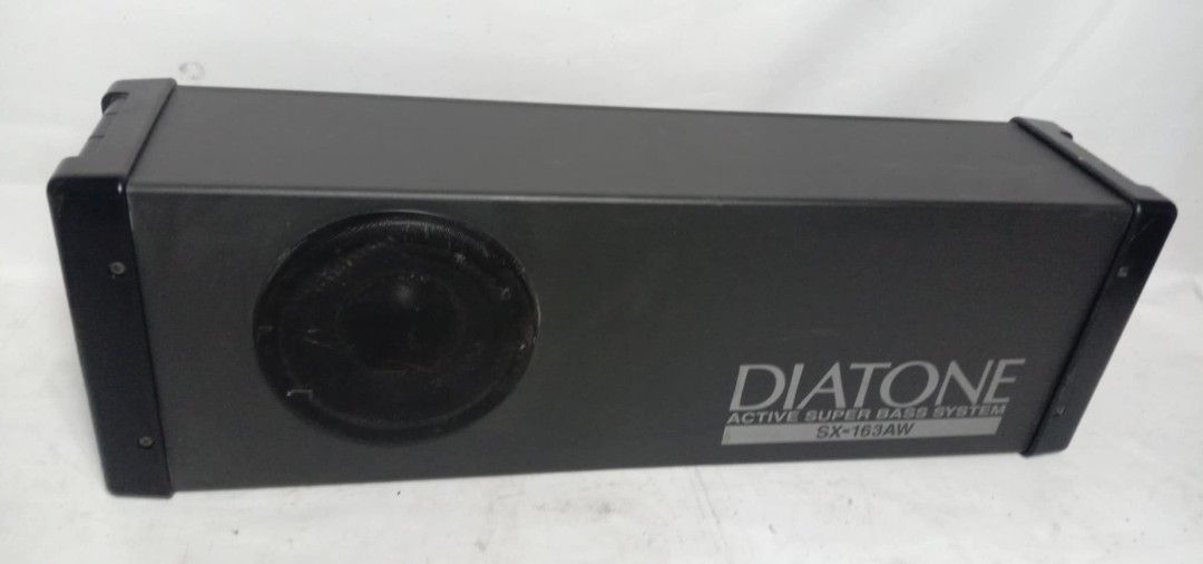 Diatone Active Super Bass System SX-163AW (Category: Soundbars, Speakers & Amplifiers) located in Quezon City. Submitted by jpnvintageonline (Listing ID 1396118407, Image 3). Description: DIATONE active super car sub woofer As is condition Untested What you see is what you get Japan .