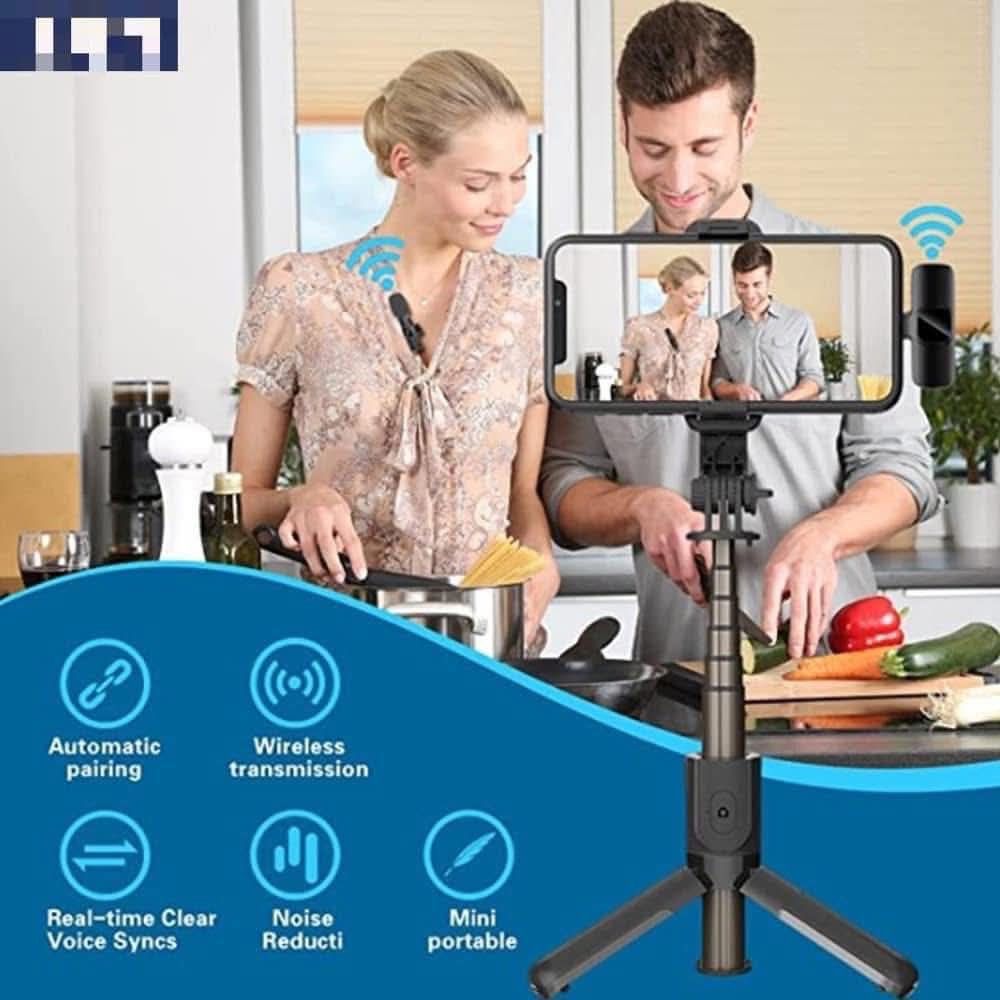 Dual mic (Category: Microphones) located in Manila. Submitted by saguittarian06 (Listing ID 1396253540, Image 3). Description: 2in1（IOS + Type C）Dual MIC K9 Wireless Dual Lavalier Microphone Lapel Bluetooth Microphones TikTok Vlogging for Android（Type C）/ iPhone🔥🔥🔥.