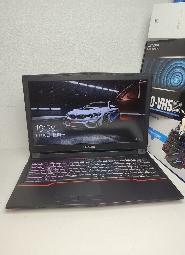 Hasee N8xEjEk 電競筆記型電腦, 電腦＆科技, 手提電腦- Carousell