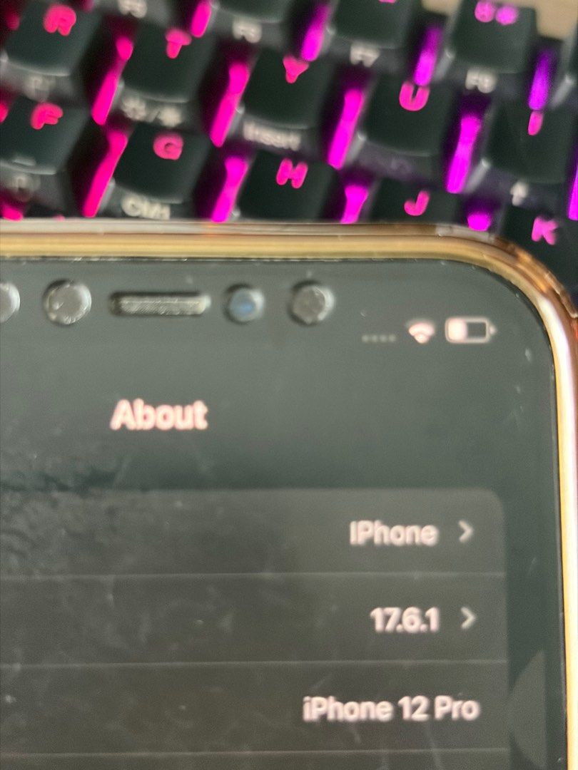 (Category: iPhone 12 Series) located in Singapore. Submitted by youtopia67 (Listing ID 1396188353, Image 3). Description: - iPhone 12 Pro (Graphite) - 256GB storage - Screen has no scratches, sides also no defects.. image looks like got scratch but its cus of screen protector and casing. Can send more pics of iphone after taking out the casing and screen protector - Phone only, no accessories included, box not included as well but can throw in a 