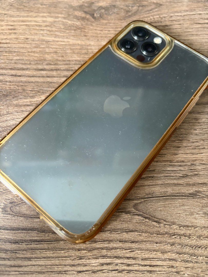 (Category: iPhone 12 Series) located in Singapore. Submitted by youtopia67 (Listing ID 1396188353, Image 2). Description: - iPhone 12 Pro (Graphite) - 256GB storage - Screen has no scratches, sides also no defects.. image looks like got scratch but its cus of screen protector and casing. Can send more pics of iphone after taking out the casing and screen protector - Phone only, no accessories included, box not included as well but can throw in a 