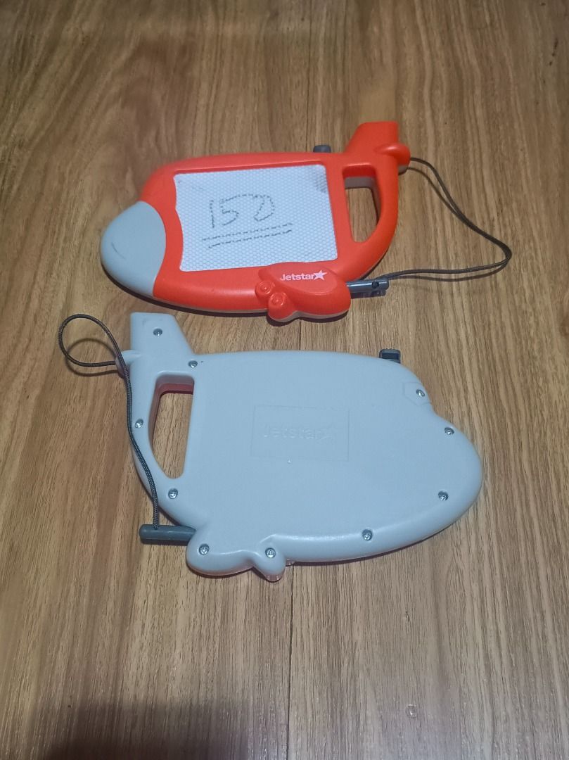 JETSTAR MAGNETIC DRAWING BOARD (Category: Craft Supplies & Tools) located in Makati City. Submitted by nyxhemera26 (Listing ID 1396276860, Image 3). Description: JETSTAR MAGNETIC DRAWING BOARD * PRICE FOR 2 * WORKING, ONE W/SMALL BLACK PART ON THE SIDE (SEE LAST PHOTO) .