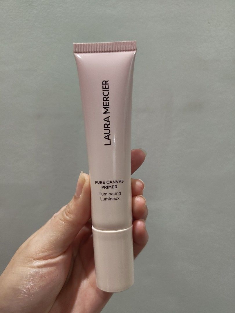 Laura Mercier Pure Canvas Primer Illuminating (Category: Makeup) located in Quezon City. Submitted by teleh.reyes (Listing ID 1396176377, Image 1). Description: - Laura Mercier Pure Canvas Primer Illuminating - Used only once - Includes original box - Price: ₱1700.00.